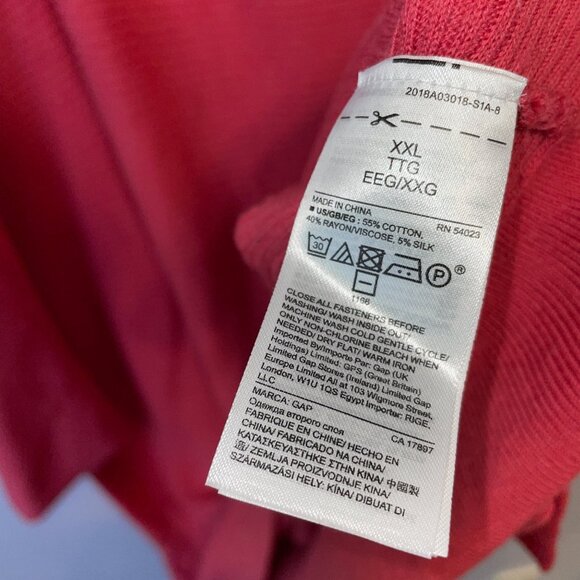 GAP Red Women's Blouse - Picture 5 of 6